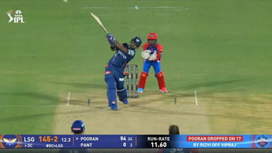 IPL 2025 M04: DC vs LSG - Nicholas Pooran Six