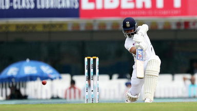 Ajinkya Rahane's gorgeous cover drive