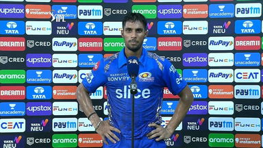 M33: MI vs CSK – Tilak Varma Interview