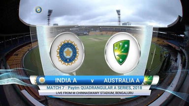 India A vs Australia A - Match highlights