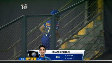 M37: LSG vs MI – Ishan Kishan Wicket