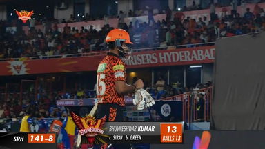 M41: SRH vs RCB – Bhuvneshwar Kumar Wicket