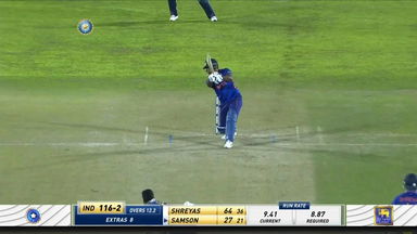 IND vs SL 2022, 2ND T20I: Sanju Samson Six