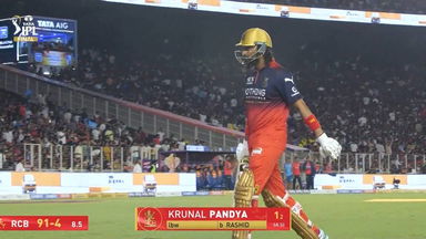 IPL 2026 Final: RCB vs GT - Krunal Pandya Wicket
