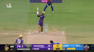 M16: DC vs KKR – Sunil Narine Six