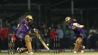 Ending the Powerplay in style, the Rahane-Narine way