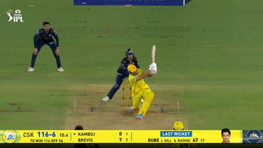 IPL 2026 M66: GT vs CSK - Anshul Kamboj Six