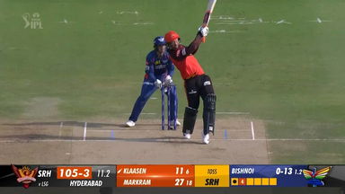M58: SRH vs LSG –  Heinrich Klaasen  Six