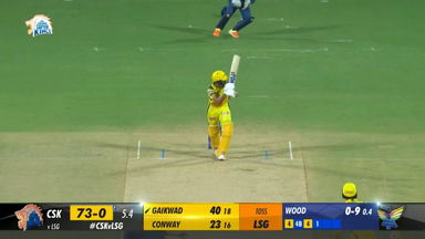 M06: CSK vs LSG – Ruturaj  Gaikwad Six