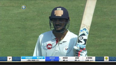 Ranji Trophy 2019-20: Gujarat  vs Goa, QF1 - Axar Patel's 80(113)