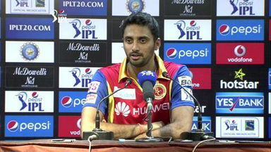 M40: RCB vs KXIP – Press Conference – Sreenath Arvind