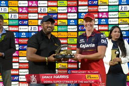 Sierra Super Striker of the Match: Match 18, UP Warriorz vs Royal Challengers Bengaluru, WPL 2026: Grace Harris
