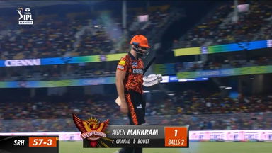 Q2: SRH vs RR – Aiden Markram Wicket