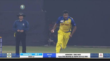R Ashwin's twin strikes