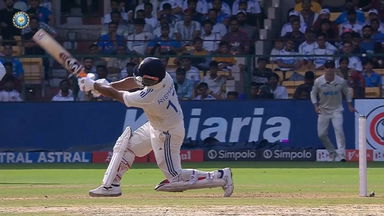 Everyone goes WOW! Rishabh Pant smashes one out of M Chinnaswamy Stadium