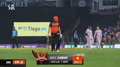 M62: GT vs SRH – Abdul Samad Wicket