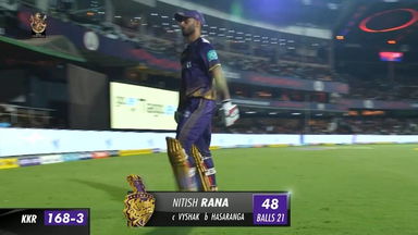 M36: RCB vs KKR – Nitish Rana Wicket