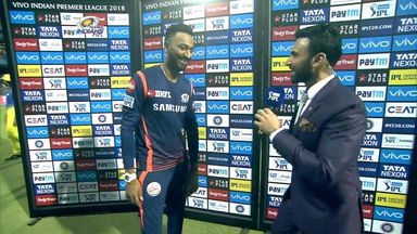 M01: MI vs CSK – Krunal Pandya Interview