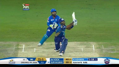 Q1: MI vs DC – Suryakumar Yadav Six