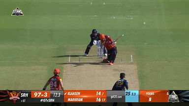 M12: GT vs SRH – Heinrich Klaasen Six