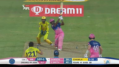 M04: RR vs CSK – Sanju Samson Six
