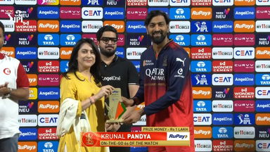 IPL 2025 M46: DC vs RCB - RuPay On-The-Go 4s of the Match - Krunal Pandya