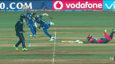 Watch Out! There's Hardik Pandya on the field