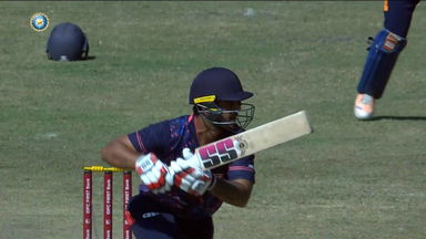 SMAT 2023: 4, 4, 4: Nitish Rana displays his full range