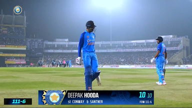 IND vs NZ 2023, 1ST T20I: Deepak Hooda  Wicket