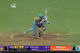 M66: KKR vs LSG – Sam Billings Six