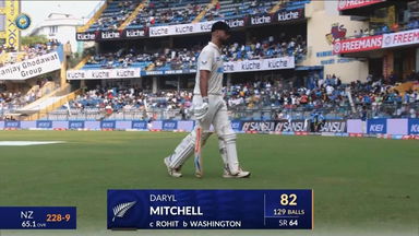IND vs NZ 2024, 3rd Test: Daryl Mitchell Wicket