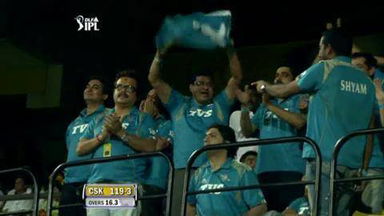 Match 24 CSK vs PWI – Raina's Wicket