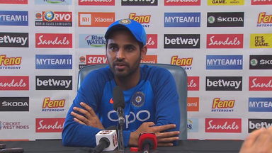 Pitch was bit sticky as it was under covers: Bhuvneshwar Kumar