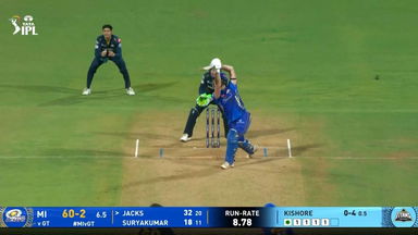 IPL 2025 M56: MI vs GT - Will Jacks Six