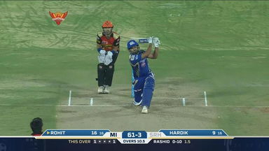 M48: SRH vs MI – Rohit Sharma Six