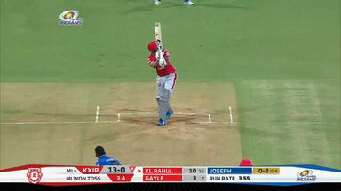 M24: MI vs KXIP – KL Rahul Six