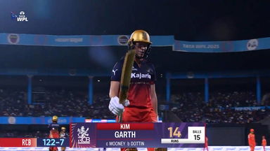 Wicket: Match 12, Royal Challengers Bengaluru vs Gujarat Giants, WPL 2025: Kim Garth Wicket