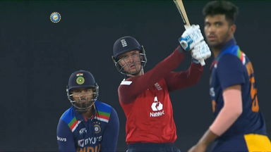 IND vs ENG 2021, 4th T20I : Jason Roy Six