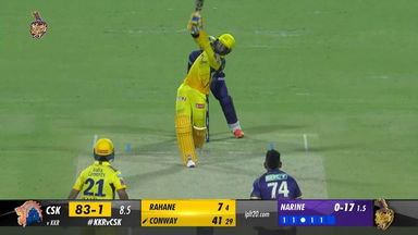 M33: KKR vs CSK –  Devon Conway Six