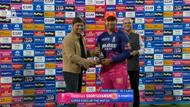IPL 2026 Eliminator: SRH vs RR - Angel One Super Sixes of the Match - Vaibhav Sooryavanshi