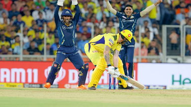 4 & OUT: Rashid Khan wins the battle against Ben Stokes