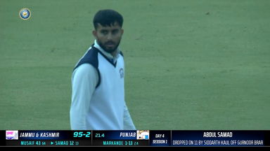 Ranji Trophy  2022/23: Mayank Markande's 4-61 for Punjab