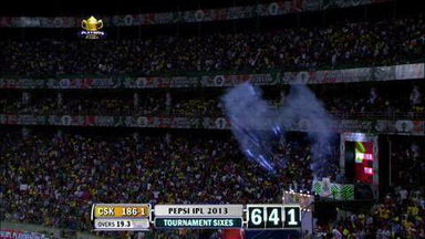 M73: CSK vs MI – Michael Hussey Six