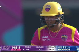 Six: Match 10, UP Warriorz vs Mumbai Indians, WPL 2026: Chloe Tryon Six