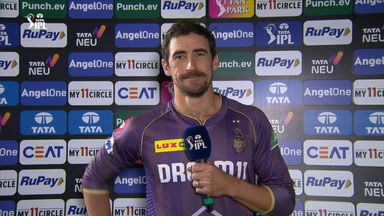 M60: KKR vs MI – Mitchell Starc Interview