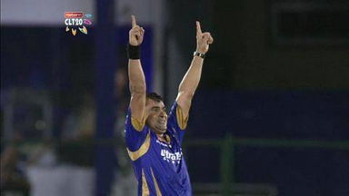 CLT20 2013 M21: RR vs CSK  –   Man Of The Match –  Pravin Tambe