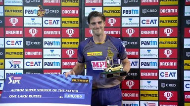 M05: KKR vs MI – Altroz Super Striker of the Match – Pat Cummins