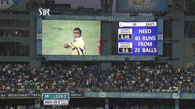 Match 49 MI vs CSK – Tendulkar's Wicket
