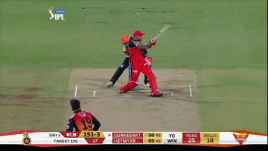 M54: RCB vs SRH – Gurkeerat Mann Singh Six