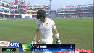 IND vs  AUS 2023, 2ND Test: Steven Smith  Wicket